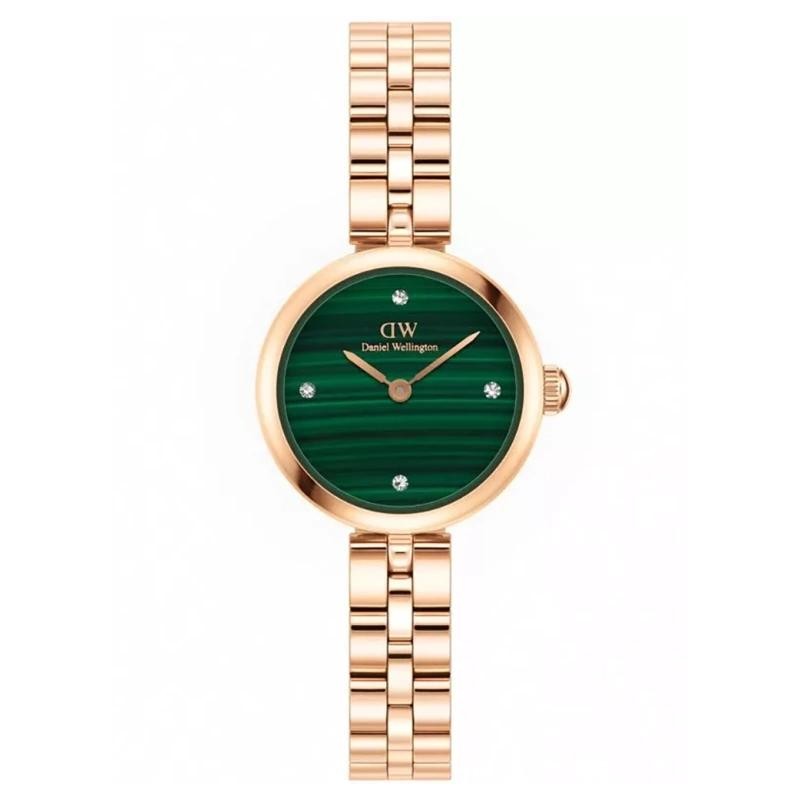 ZEGAREK DAMSKI DANIEL WELLINGTON Elan Lumine Malachite Rose Gold 22mm DW00100721 + BOX (zw522c)  ZEGAREK DAMSKI DANIEL WELLINGTON Elan Lumine Malachite Rose Gold 22mm DW00100721 + BOX (zw522c)
