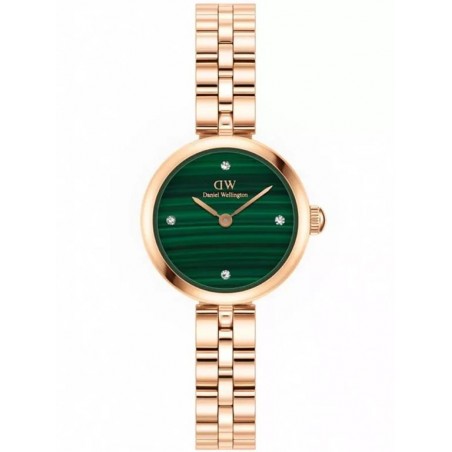 ZEGAREK DAMSKI DANIEL WELLINGTON Elan Lumine Malachite Rose Gold 22mm DW00100721 + BOX (zw522c)