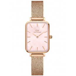 ZEGAREK DAMSKI DANIEL WELLINGTON Quadro Pressed Melrose Pearl 20mm DW00100510 + BOX (zw505o)ZEGAREK DAMSKI DANIEL WELLINGTON Quadro Pressed Melrose Pearl 20mm DW00100510 + BOX (zw505o)