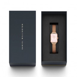 ZEGAREK DAMSKI DANIEL WELLINGTON Quadro Pressed Melrose Pearl 20mm DW00100510 + BOX (zw505o)ZEGAREK DAMSKI DANIEL WELLINGTON Quadro Pressed Melrose Pearl 20mm DW00100510 + BOX (zw505o)