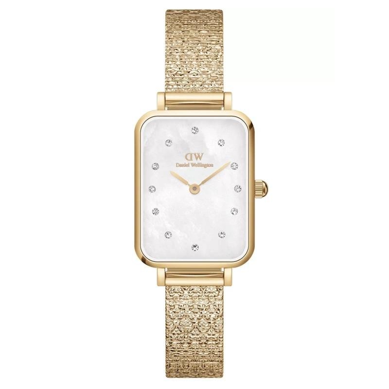 ZEGAREK DAMSKI DANIEL WELLINGTON Quadro Lumine Pressed Piano 20mm DW00100582 + BOX (zw519a)  ZEGAREK DAMSKI DANIEL WELLINGTON Quadro Lumine Pressed Piano 20mm DW00100582 + BOX (zw519a)