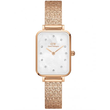 ZEGAREK DAMSKI DANIEL WELLINGTON Quadro Lumine Pressed Piano 20mm DW00100578 + BOX (zw519b)