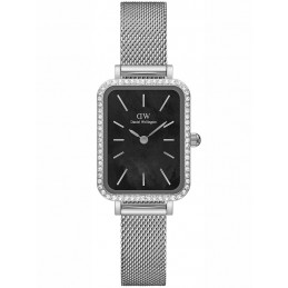 ZEGAREK DAMSKI DANIEL WELLINGTON Quadro Silver Mesh DW00100667 + BOX (zw519k)ZEGAREK DAMSKI DANIEL WELLINGTON Quadro Silver Mesh DW00100667 + BOX (zw519k)