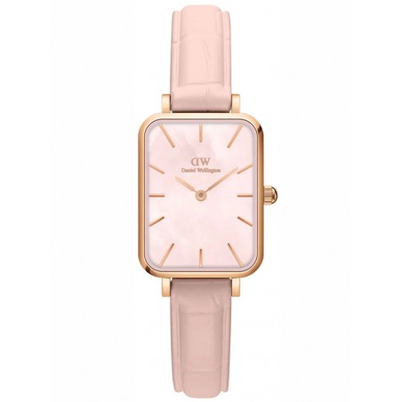 ZEGAREK DAMSKI DANIEL WELLINGTON Quadro Pressed Melrose Pearl 20mm DW00100508 + BOX (zw521a)