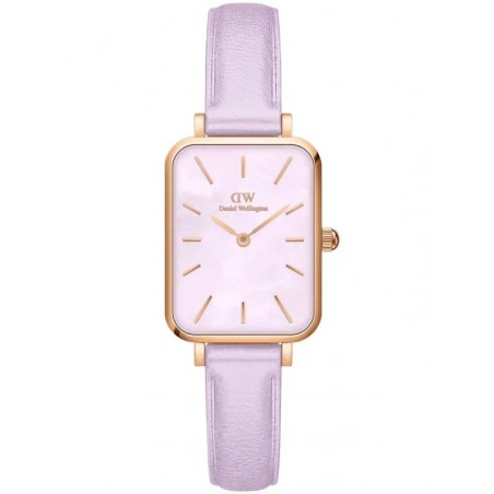ZEGAREK DAMSKI DANIEL WELLINGTON Quadro Lavender Mop 20mm DW00100637 + BOX (zw521b)