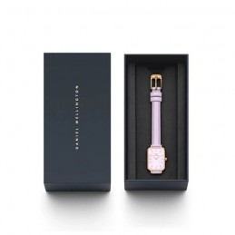ZEGAREK DAMSKI DANIEL WELLINGTON Quadro Lavender Mop 20mm DW00100637 + BOX (zw521b)ZEGAREK DAMSKI DANIEL WELLINGTON Quadro Lavender Mop 20mm DW00100637 + BOX (zw521b)