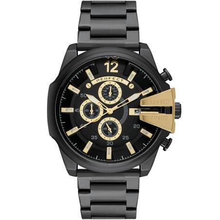 ZEGAREK MĘSKI PERFECT M513CH-07 - CHRONOGRAF (zp387a) + BOX