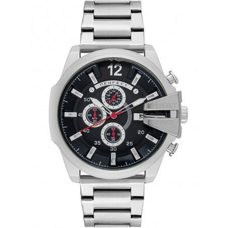 ZEGAREK MĘSKI PERFECT M513CH-03 - CHRONOGRAF (zp387c) + BOX