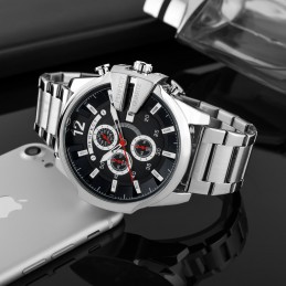 ZEGAREK MĘSKI PERFECT M513CH-03 - CHRONOGRAF (zp387c) + BOXZEGAREK MĘSKI PERFECT M513CH-03 - CHRONOGRAF (zp387c) + BOX