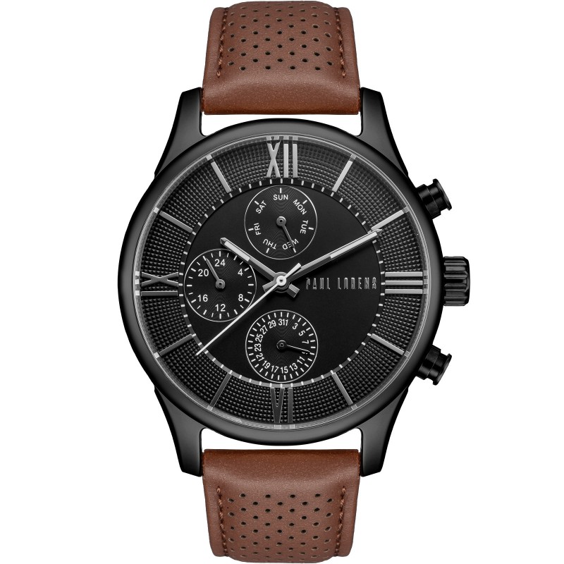 ZEGAREK MĘSKI PAUL LORENS - PL11652A6-1B2 (zg355f) + BOX  ZEGAREK MĘSKI PAUL LORENS - PL11652A6-1B2 (zg355f) + BOX