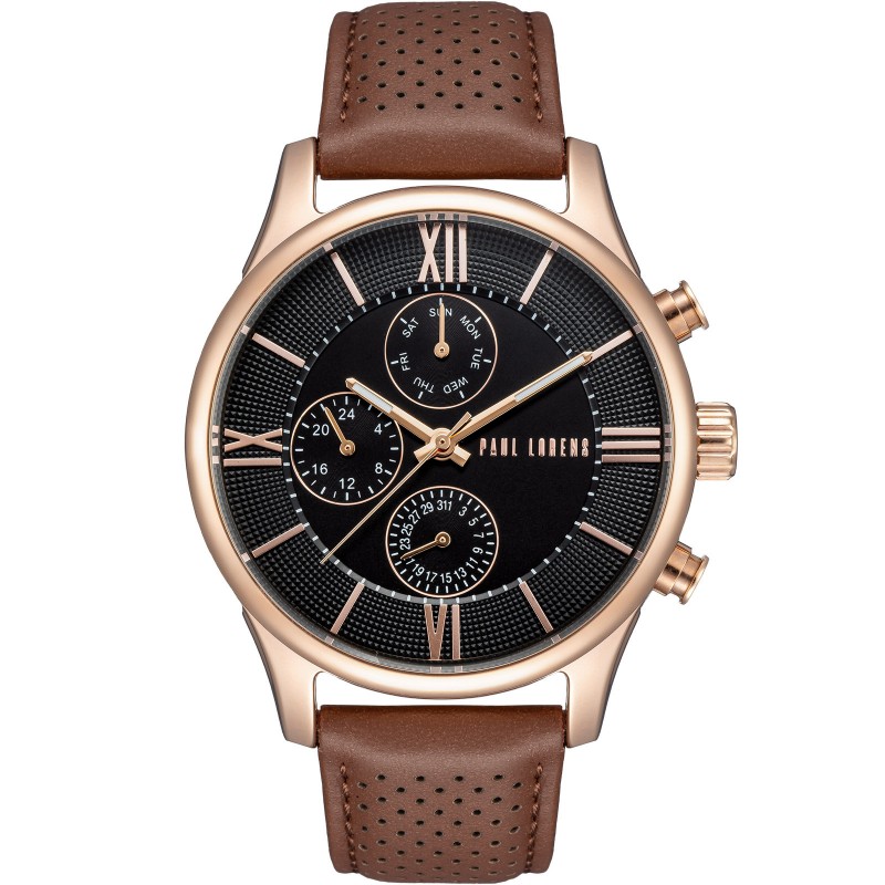 ZEGAREK MĘSKI PAUL LORENS - PL11652A6-1B1 (zg355e) + BOX  ZEGAREK MĘSKI PAUL LORENS - PL11652A6-1B1 (zg355e) + BOX