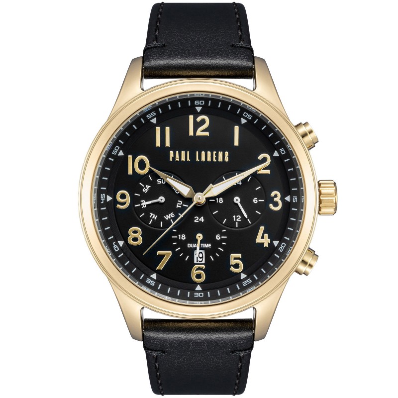 ZEGAREK MĘSKI PAUL LORENS - PL20011A-1A2 (zg378a) + BOX  ZEGAREK MĘSKI PAUL LORENS - PL20011A-1A2 (zg378a) + BOX