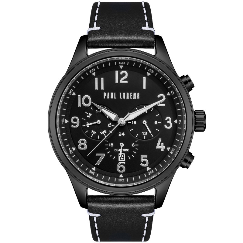 ZEGAREK MĘSKI PAUL LORENS - PL20011A-1A5 (zg378c) + BOX  ZEGAREK MĘSKI PAUL LORENS - PL20011A-1A5 (zg378c) + BOX
