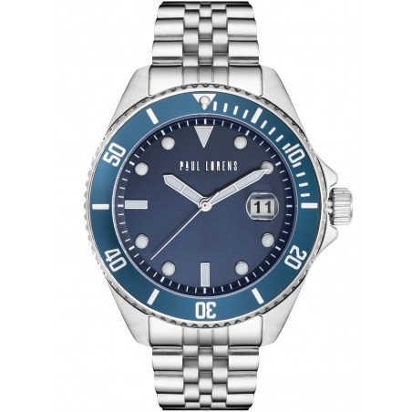 ZEGAREK MĘSKI PAUL LORENS - PL13030B-6C1(zg350d) + BOX