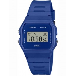 ZEGAREK MĘSKI CASIO F-91WB-2A1DF + BOXZEGAREK MĘSKI CASIO F-91WB-2A1DF + BOX