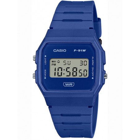 ZEGAREK MĘSKI CASIO F-91WB-2A1DF + BOX