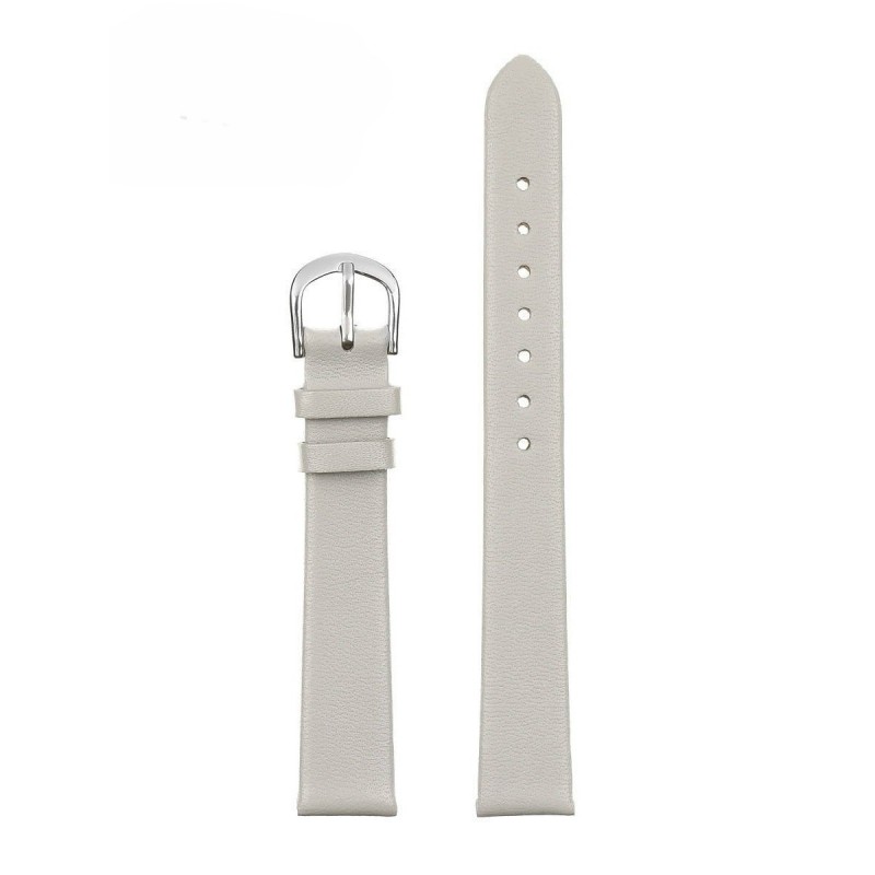 W36L leather watch strap - white - 18mm  W36L leather watch strap - white - 18mm