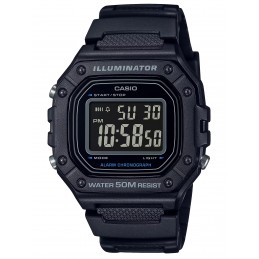 ZEGAREK MĘSKI CASIO W-218H-1B + BOXZEGAREK MĘSKI CASIO W-218H-1B + BOX