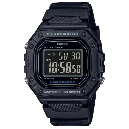 ZEGAREK MĘSKI CASIO W-218H-1B + BOX