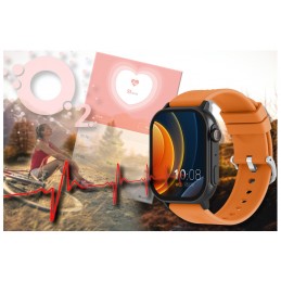 SMARTWATCH UNISEX GRAVITY GT15-2 - ROZMOWY BLUETOOTH, DODATKOWY PASEK (sg029b)SMARTWATCH UNISEX GRAVITY GT15-2 - ROZMOWY BLUETOOTH, DODATKOWY PASEK (sg029b)