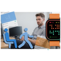 SMARTWATCH UNISEX GRAVITY GT15-2 - ROZMOWY BLUETOOTH, DODATKOWY PASEK (sg029b)SMARTWATCH UNISEX GRAVITY GT15-2 - ROZMOWY BLUETOOTH, DODATKOWY PASEK (sg029b)