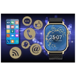 SMARTWATCH UNISEX GRAVITY GT15-6 - ROZMOWY BLUETOOTH, DODATKOWY PASEK (sg029f)SMARTWATCH UNISEX GRAVITY GT15-6 - ROZMOWY BLUETOOTH, DODATKOWY PASEK (sg029f)