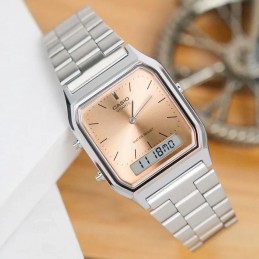 ZEGAREK UNISEX CASIO Vintage  AQ-230A-4AMQYDF + BOXZEGAREK UNISEX CASIO Vintage  AQ-230A-4AMQYDF + BOX
