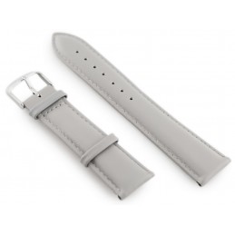 W83 leather watch strap - ash - 24mmPasek skórzany do zegarka W83 - popielaty - 24mm