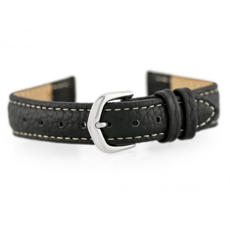 BISSET BS-103 leather watch strap - 14mm