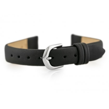 BISSET BS-105 leather watch strap - 12mm