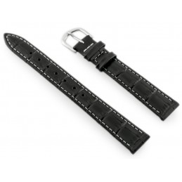 BISSET BS-110 leather watch strap - 14mmPasek skórzany do zegarka BISSET BS-110 - 14mm