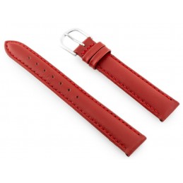 BISSET BS-124 leather watch strap - 16mmPasek skórzany do zegarka BISSET BS-124 - 16mm