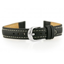 BISSET BS-158 leather watch strap - 14mmPasek skórzany do zegarka BISSET BS-158 - 14mm