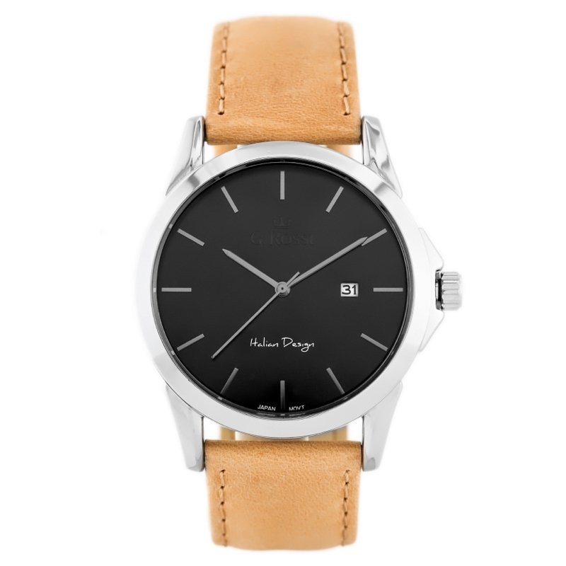 G. ROSSI WATCH - 3844A2 (zg235g) + BOX  ZEGAREK MĘSKI GINO ROSSI - 3844A2 (zg235g) + BOX