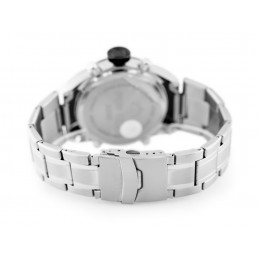 PERFECT MEN'S WATCH - A890 (zp257b) + BOXZEGAREK MĘSKI PERFECT ZEUS - A890 (zp257b) - silver/black