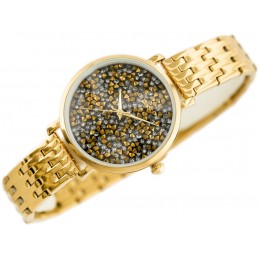 JORDAN KERR WOMEN'S WATCH - SS357 (zj926f) gold/graphiteZEGAREK DAMSKI JORDAN KERR - SS357 (zj926f) gold/graphite