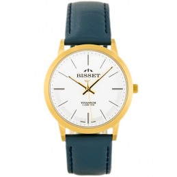 MEN'S WATCH BISSET BSFE42 - TITAN (zb075b)ZEGAREK MĘSKI BISSET BSFE42 - TYTANOWY (zb075b)