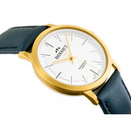 MEN'S WATCH BISSET BSFE42 - TITAN (zb075b)ZEGAREK MĘSKI BISSET BSFE42 - TYTANOWY (zb075b)