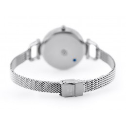 G. ROSSI WATCH - LESTI - 3652B (zg772b) - silver/black + BOXZEGAREK DAMSKI GINO ROSSI - LESTI - 3652B (zg772b) - silver/black + BOX