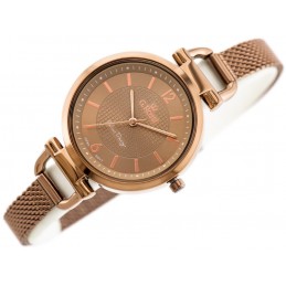 WATCH G. ROSSI - LESTI - 3652B (zg772g) - copper + BOXZEGAREK DAMSKI GINO ROSSI - LESTI - 3652B (zg772g) - copper + BOX