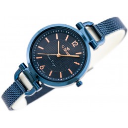 G. ROSSI WATCH - LESTI - 3652B (zg772h) - blue + BOXZEGAREK DAMSKI GINO ROSSI - LESTI - 3652B (zg772h) - blue + BOX