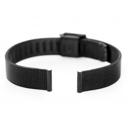Pacific M4 bracelet - HQ mesh - black 12mmBransoleta Pacific M4 - siatka HQ - czarna 12mm
