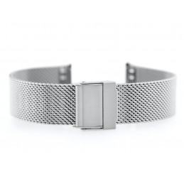 Pacific M6 bracelet - HQ mesh - silver 12mmBransoleta Pacific M6 - siatka HQ - srebrna 12mm