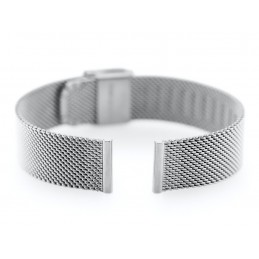 Pacific M6 bracelet - HQ mesh - silver 12mmBransoleta Pacific M6 - siatka HQ - srebrna 12mm