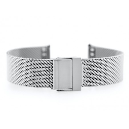 Pacific M6 bracelet - HQ mesh - silver 16mm