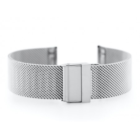 Pacific M6 bracelet - HQ mesh - silver 22mm