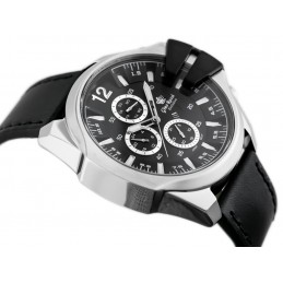 G. ROSSI WATCH - E6122A - EXCLUSIVE (zg249b) + BOXZEGAREK MĘSKI GINO ROSSI - E6122A - EXCLUSIVE (zg249b) + BOX