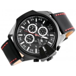 G. ROSSI WATCH - E6122A - EXCLUSIVE (zg249c) + BOXZEGAREK MĘSKI GINO ROSSI - E6122A - EXCLUSIVE (zg249c) + BOX