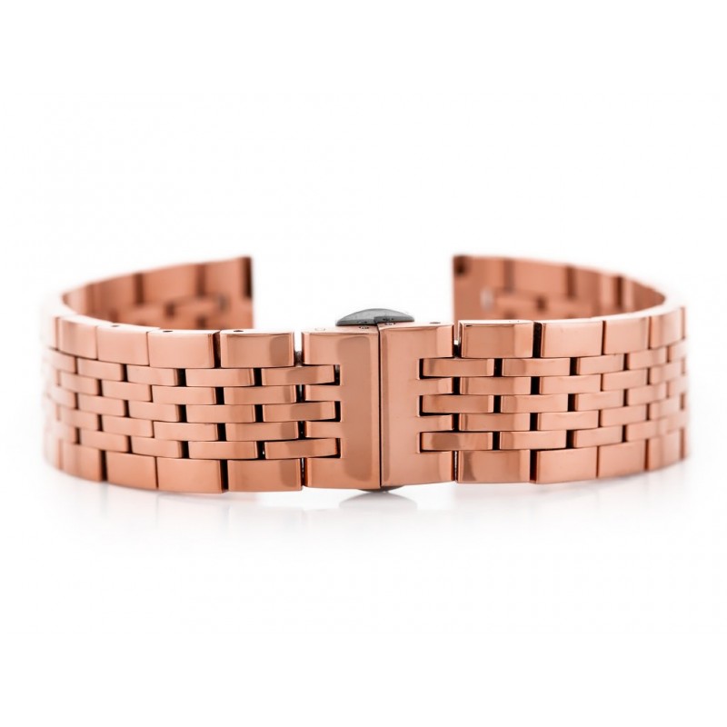 Pacific Model 4 bracelet - pink gold 22mm  Bransoleta Pacific Model 4 - różowozłota 22mm