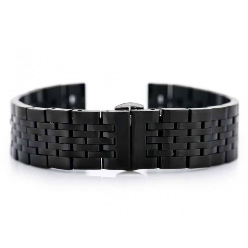 Pacific Model 4 bracelet - black - 18mm  Bransoleta Pacific Model 4 - czarna - 18mm